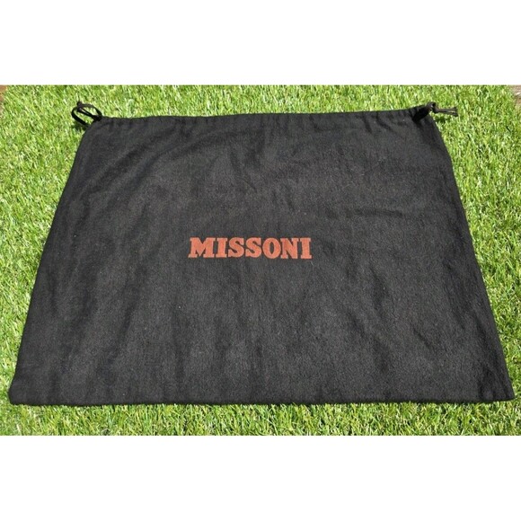 Missoni Handbags - Missoni Black Drawstring Dust Bag 17" x 13" Purse Shoes Bag